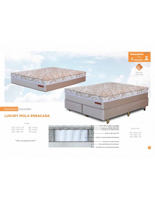 COLCHAO QUEEN SIZE MOLA LUXURY